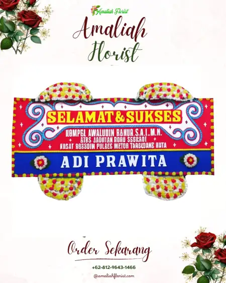 Papan Bunga Ucapan Selamat Kareng Lor